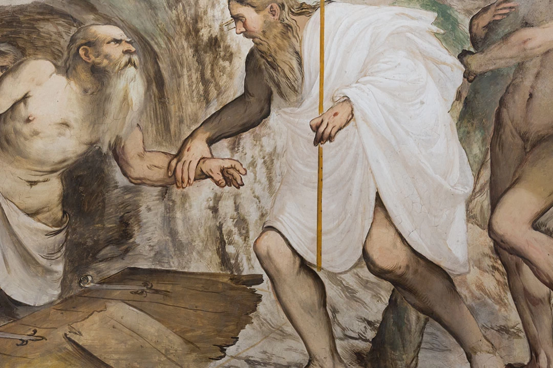 Il Romanino-437-Pisogne, Chiesa di santa Maria della Neve - dettaglio 19